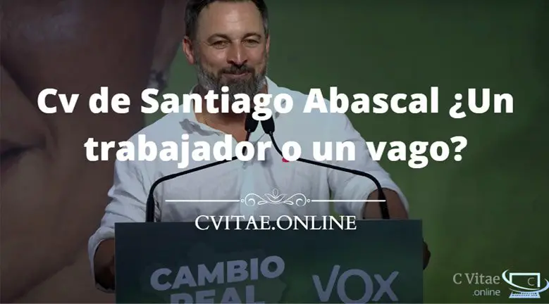 Cv Santiago Abascal