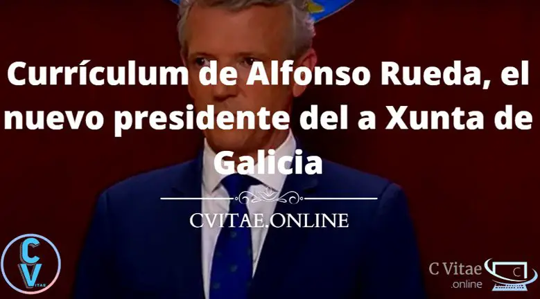Alfonso Rueda Cv