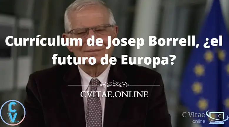 Josep Borrell curriculum