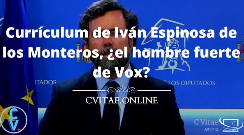 CV Iván Espinosa de los Monteros