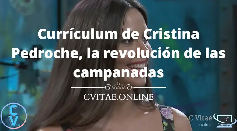 Cristina Pedroche CV