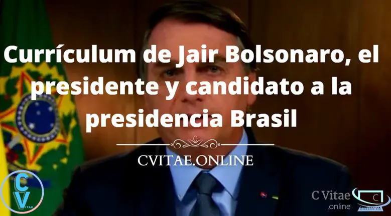 Jair Bolsonaro curriculum vitae