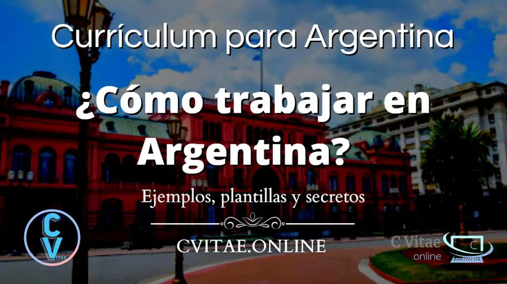 curriculum vitae argentina gratis