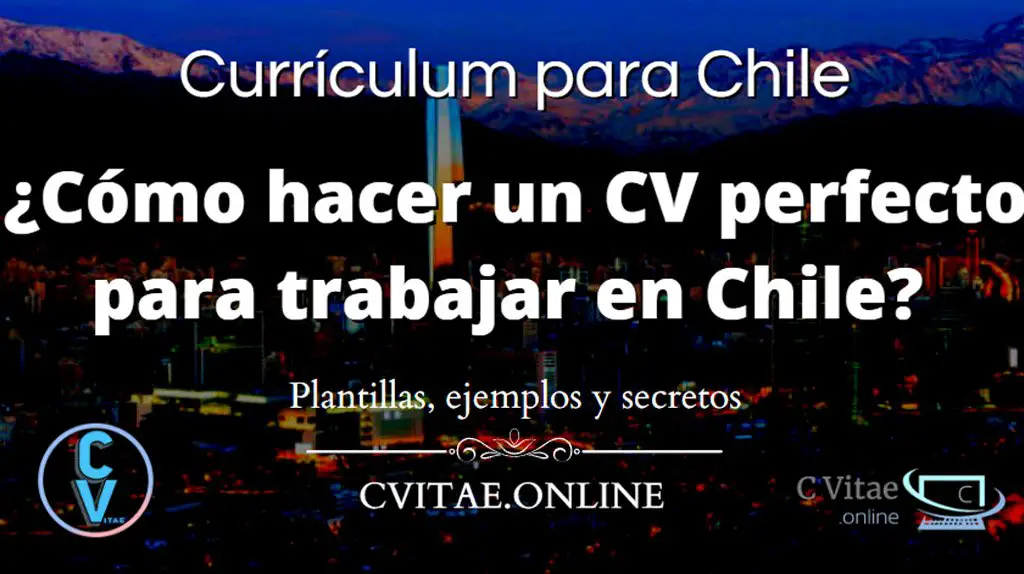 curriculum perfecto para Chile