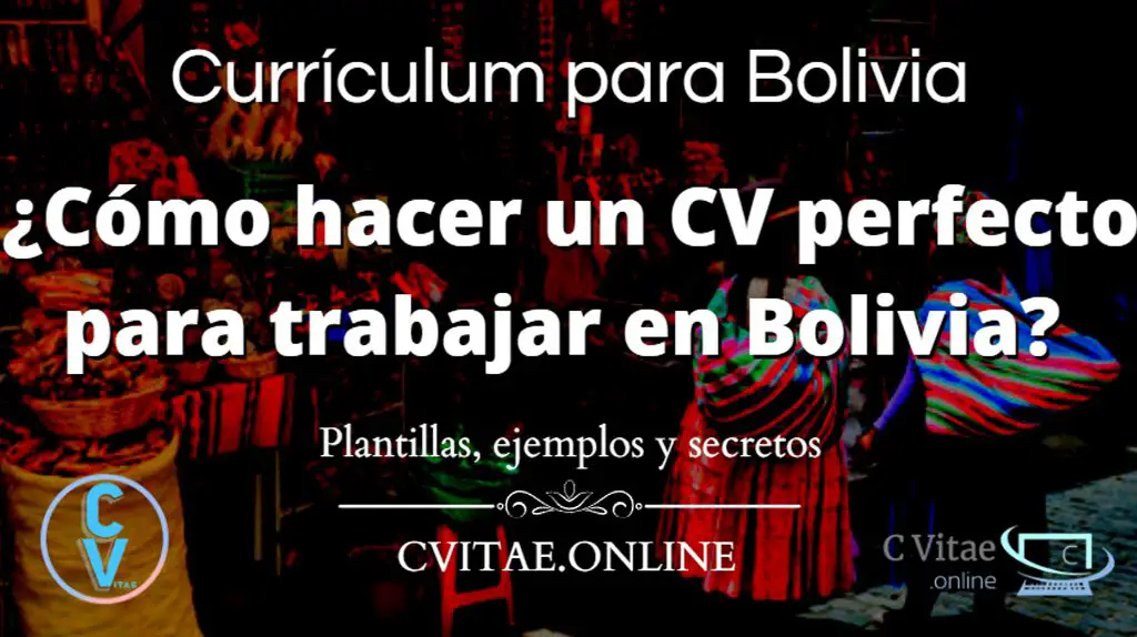 Curriculum de Bolivia perfecto