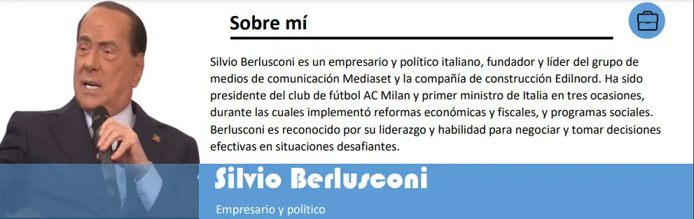 Berlusconi CV