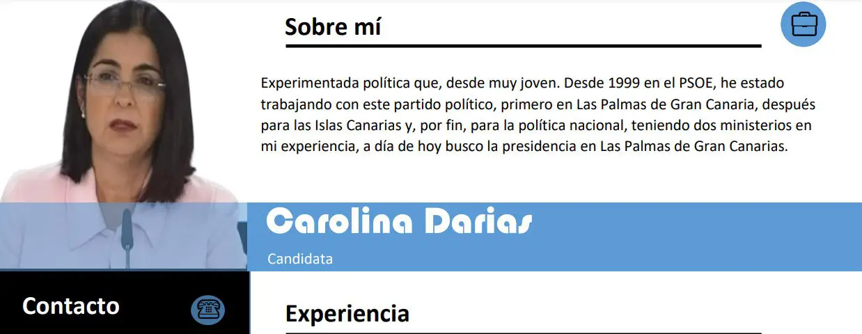 CV de Carolina Darias