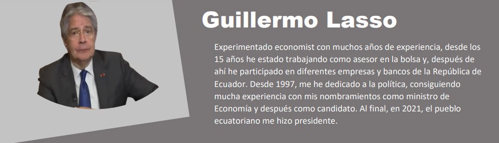 Guillermo lasso CV