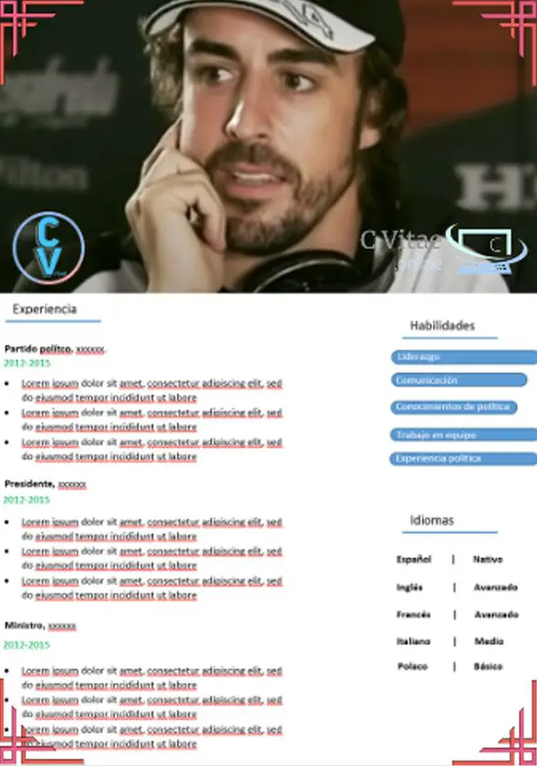 El curriculum de Fernando Alonso